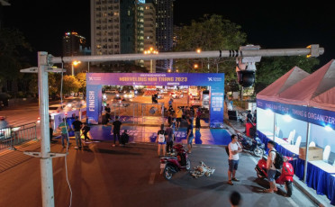 FPT Camera áp dụng công nghệ giám sát đường đua VnExpress Marathon Nha Trang